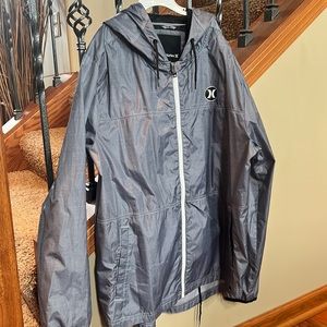 Unisex size large Hurley windbreaker